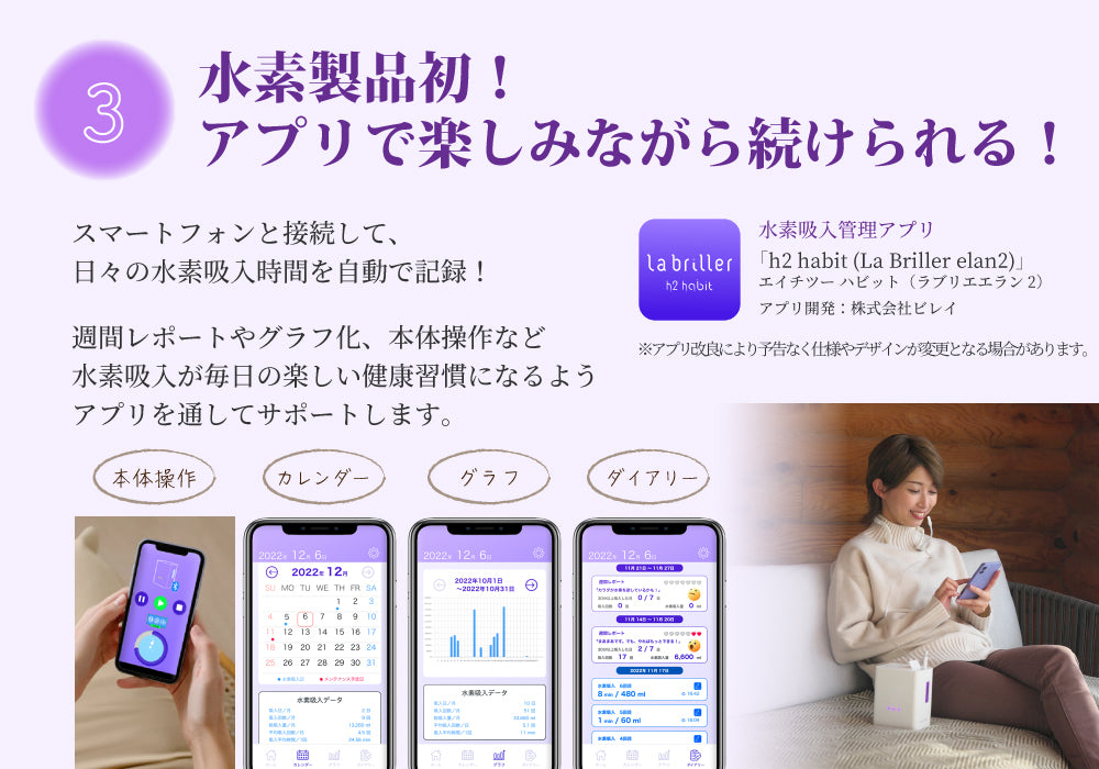 水素吸入器ラブリエエラン2